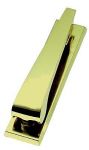 Modern Contemporary Polished Brass Belgravia Door Knocker (PB26)