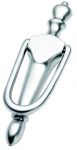 Modern Contempary Satin Chrome Belgravia Door Knocker (SCP27)