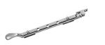 Polished Chrome Victorian 8" Spoon end LH / RH Window Stay (BC124A)
