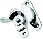 Sash Window Fitch Fastener in Polished Chrome (BC134)