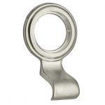 Satin Chrome Architectural Style Yale Lock Surround / Door Pull (AQ40SC)
