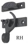 Sash Window Fitch Fastener Right Hand in Black Cast Iron (AB445/RH)