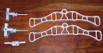 Victorian Clothes Airer / Maid AGA kit White Cast Iron