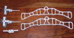 Victorian Clothes Airer kit White Cast Iron