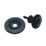 Small Drawer / Cabinet Knob / Handle in Black Cast Iron (AB315)