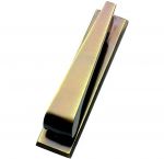 Modern Contemporary Antique Brass Belgravia Door Knocker (XL26)