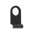 Smooth as Silk, 41mm x 80mm Matt Black Narrow Victorian Yale Surround Pull Door Knob / Handle (MB106)