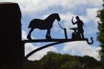 Horse & Farrier Hanging Basket Bracket