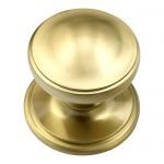 Victorian SATIN Centre Pull Door Knob (SB16)