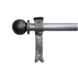 Curtain poles with Ball Finials