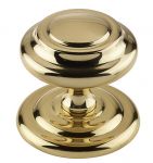 Handle PB12B Polished Brass Large Octagonal Centre Pull Door Knob