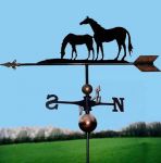 Thoroughbreds Orbital Weathervane