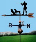 Glorious 12th (Two Labradors) Orbital Weathervane