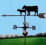 Cow & Calf Orbital Weathervane