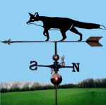 Prowling Fox Orbital Weathervane