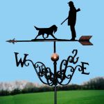 Game on with Retriever Traditional Weathervane