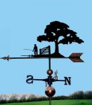 Gone Fishing Orbital Weathervane