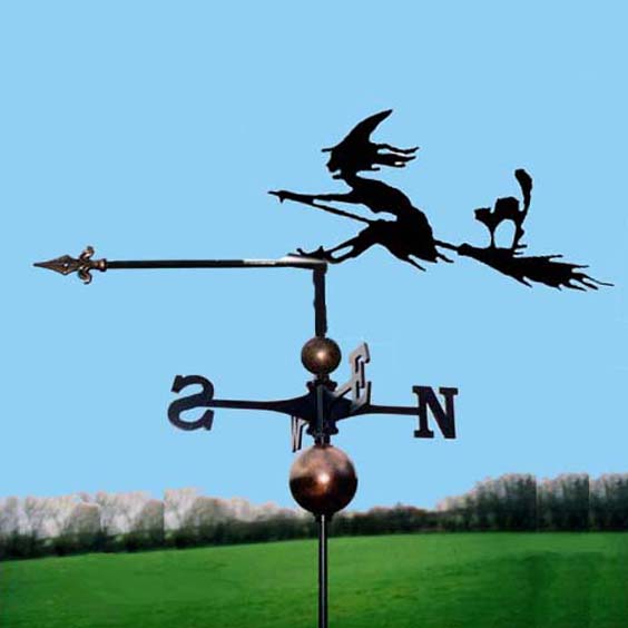 Witch One Orbital Weathervane