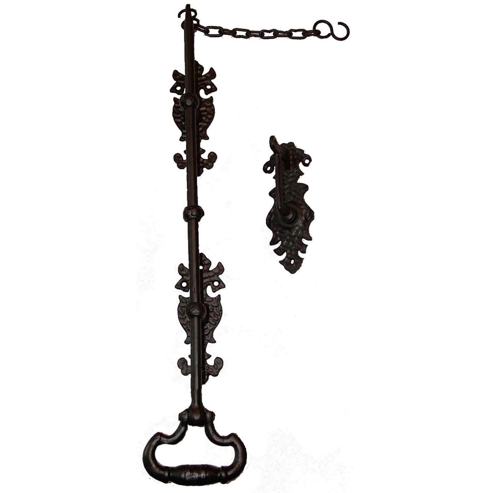Victorian Bell Pull With Manual Rope Pull (205/7)